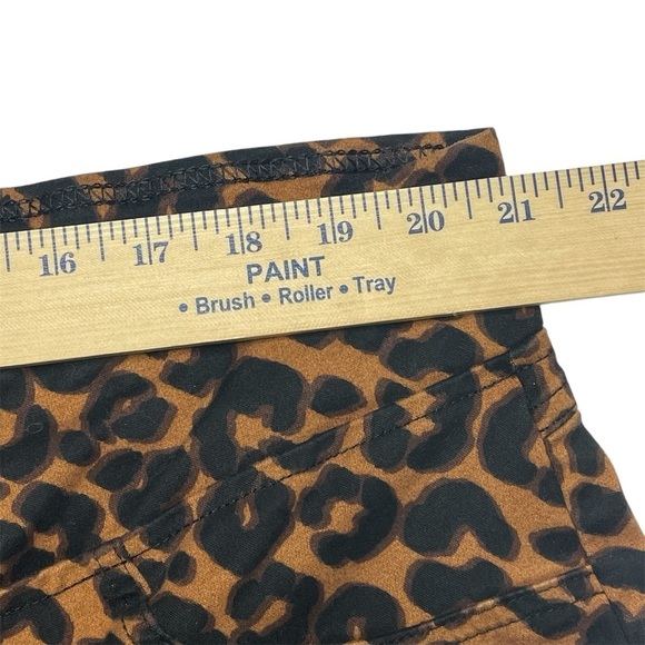 Terra & Sky Pants Leopard Print Stretch Pull-on Women’s Size 2X (20W-22W) - Picture 7 of 12